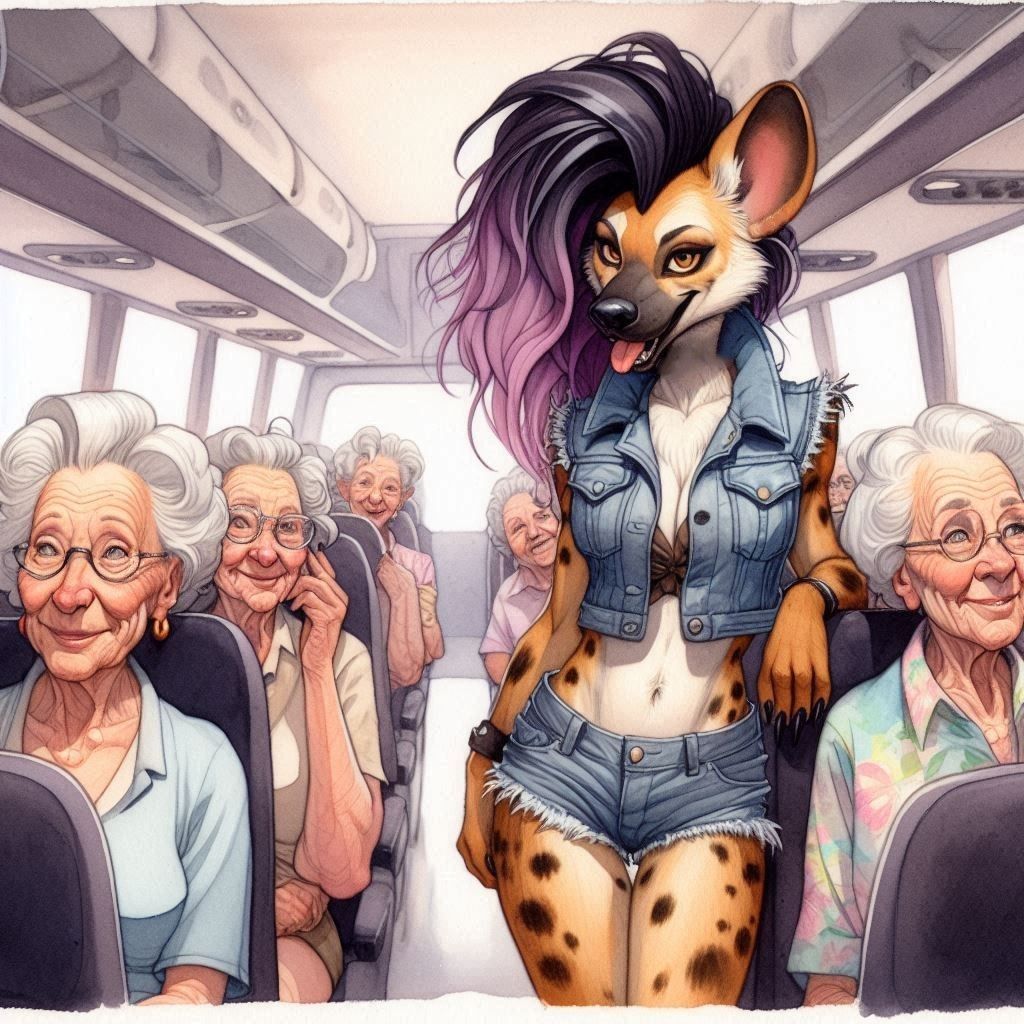 Old Lady Bus