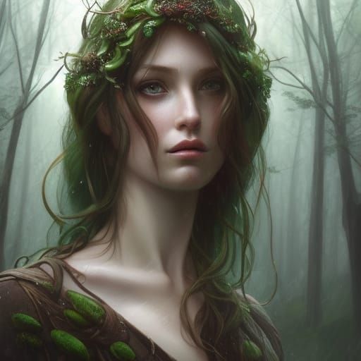 Celtic goddess - AI Generated Artwork - NightCafe Creator