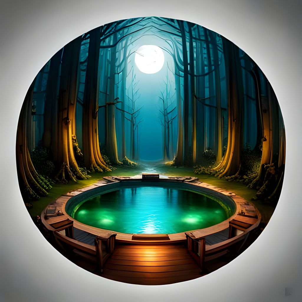 Looking Glass AI Generated Artwork NightCafe Creator