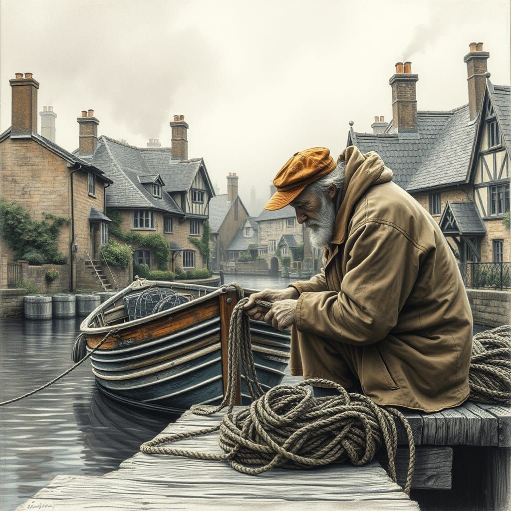 Old fisherman