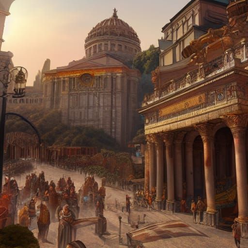 Glorious Roman Market