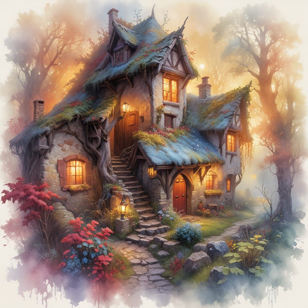 Small medieval cottage