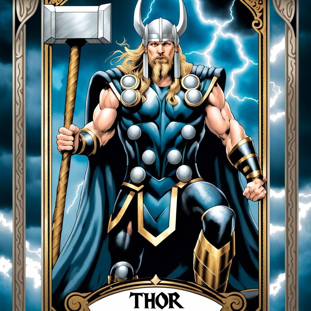 Thor Tarot Card
