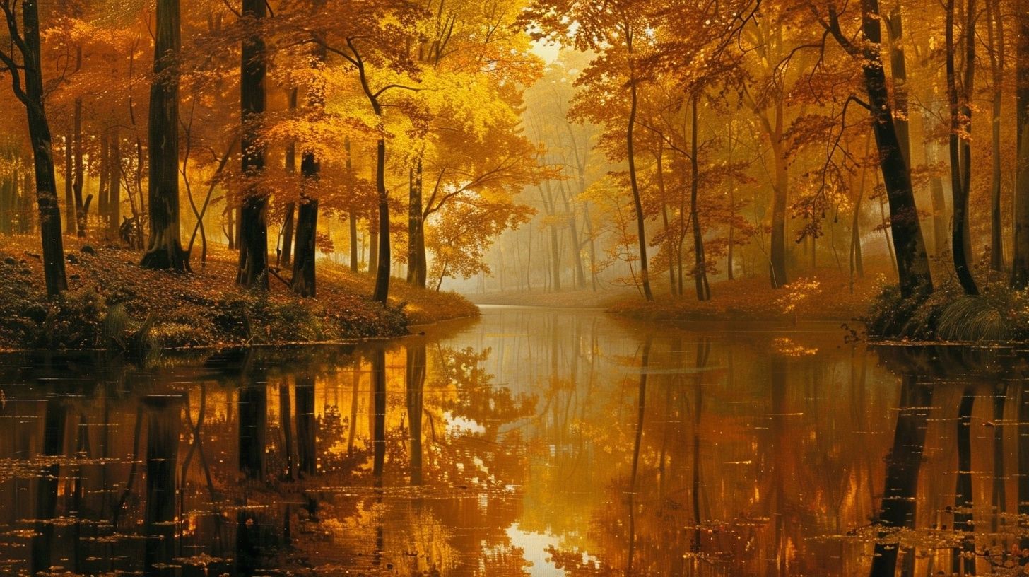 Autumn Reflections  by @Inkrose115