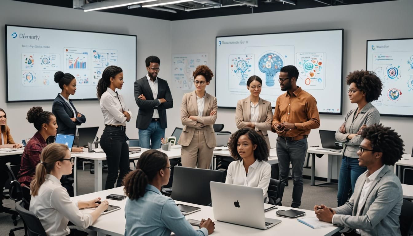 An image representing diversity and artificial intelligence ...