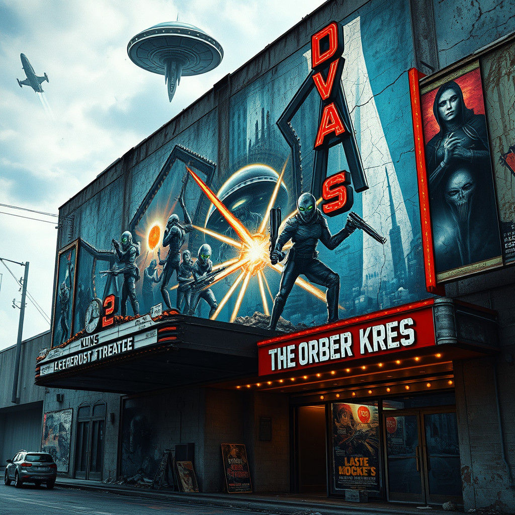 Apocalypse on an old Movie Theater