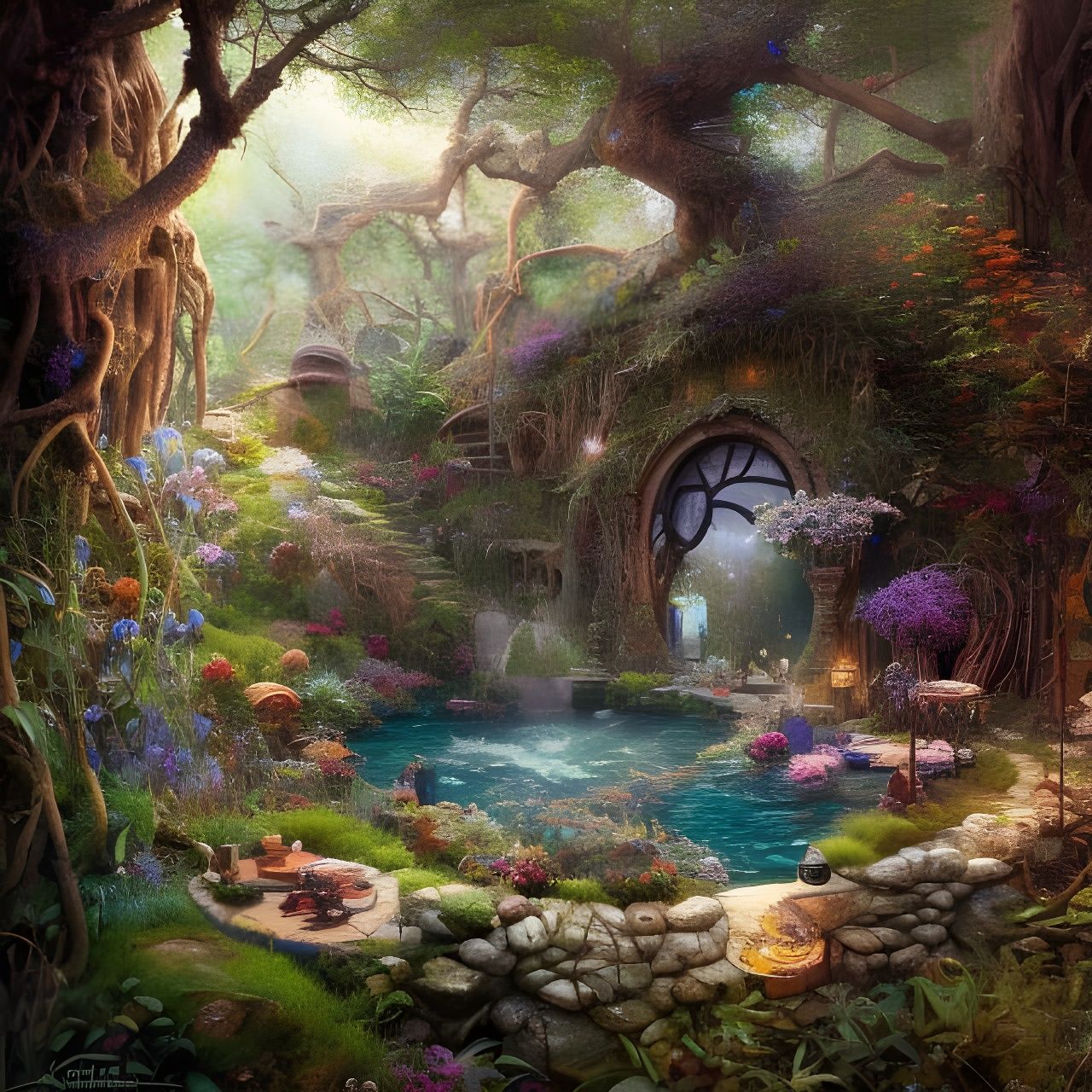 Fairy Pool Party