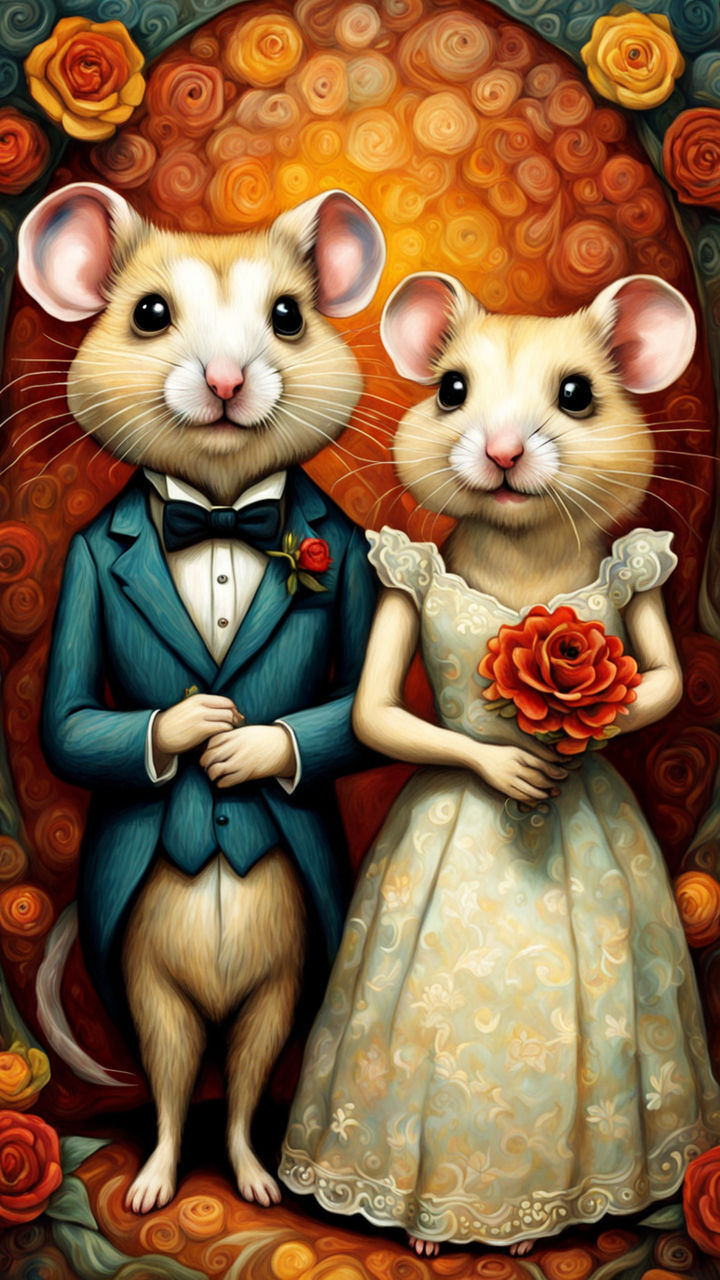 Mr.Hamster and Ms.Hamsters Wedding Day