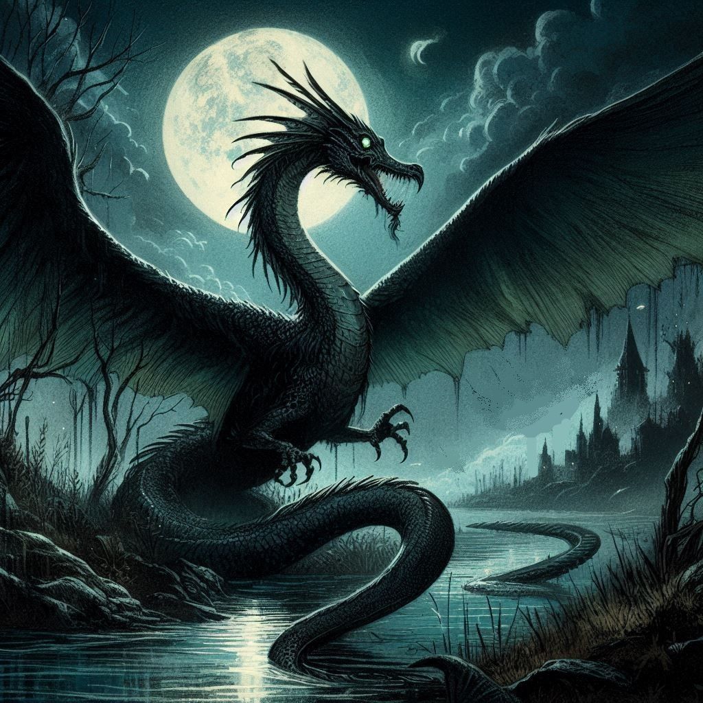 "The Marsh Dragon of Frederickschtadt"