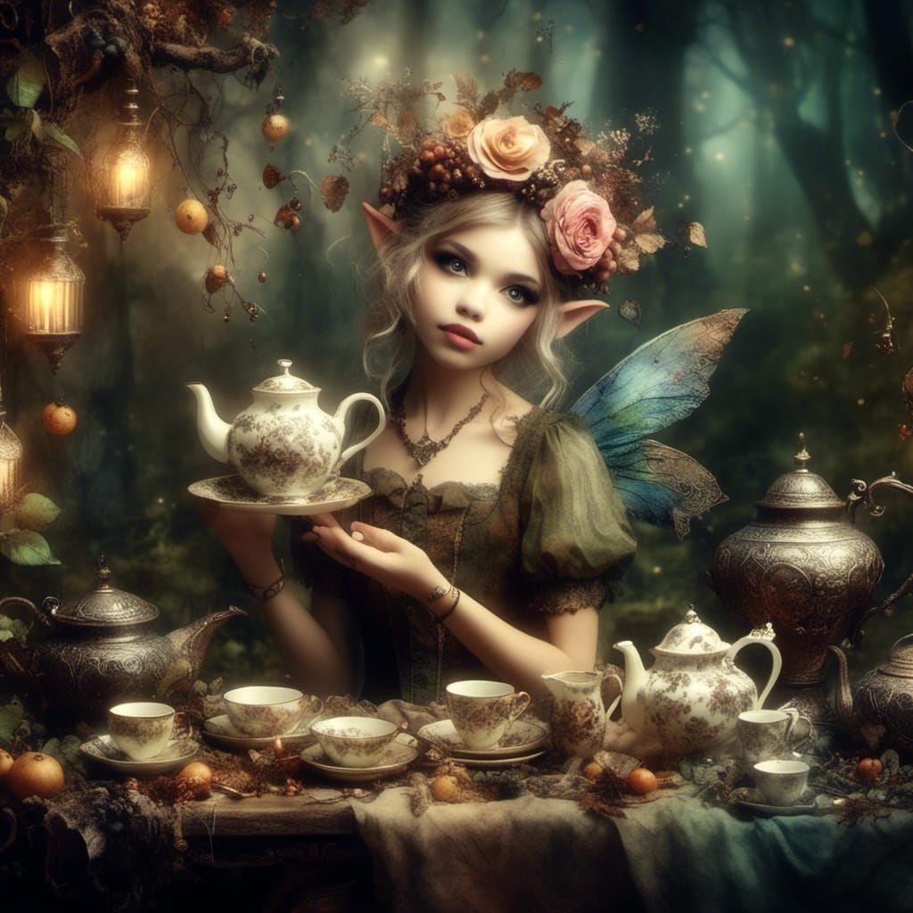 Pixie Tea Time