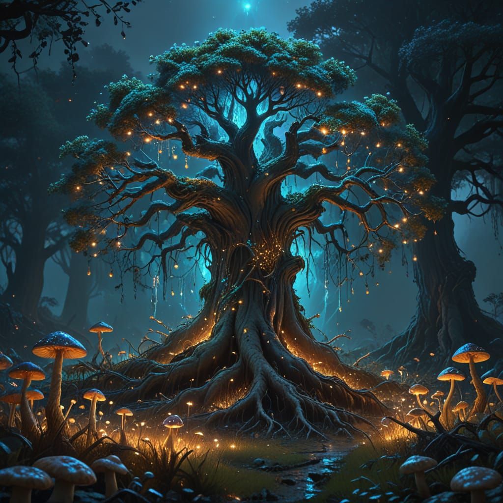 Luminous Tree of Life 🌳 
