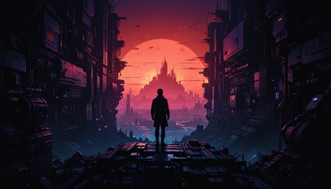 "I can see the horizon now."  by @Whim Gruent