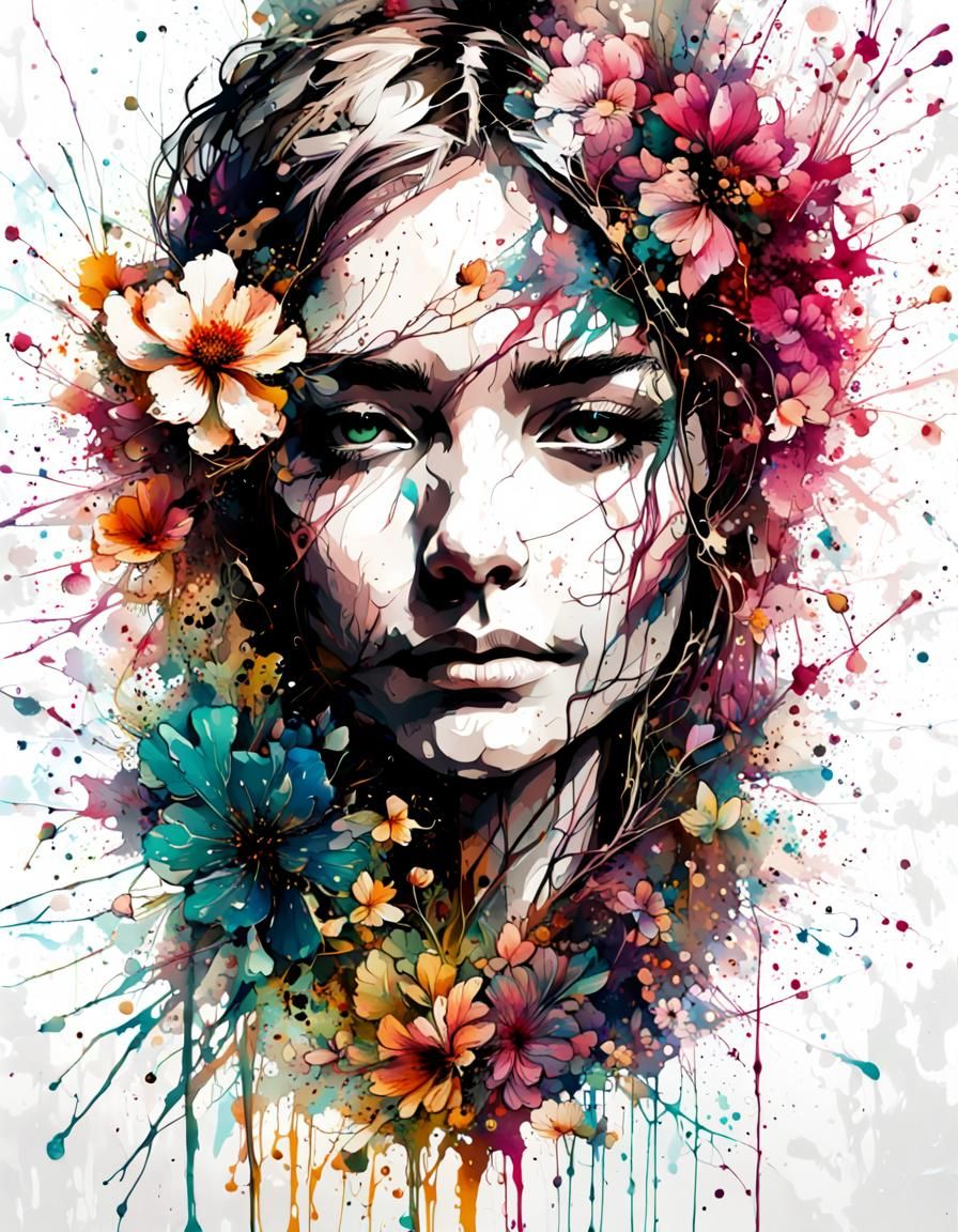 Female Portrait   by @AndersArt