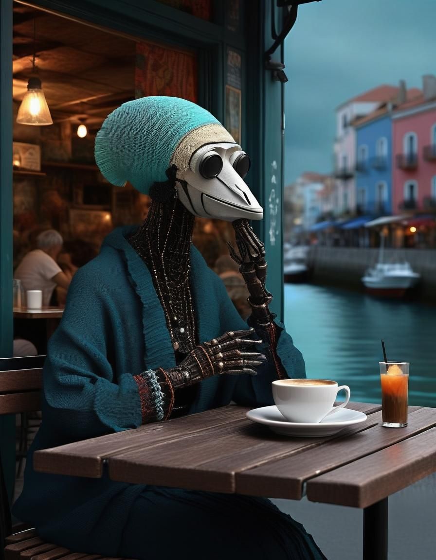 Anthropomorphic Cedilla Hearing the Sound of the Sea Breathi...