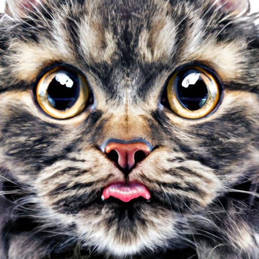 High definition ultra detailed portrait of the cute elegant ...