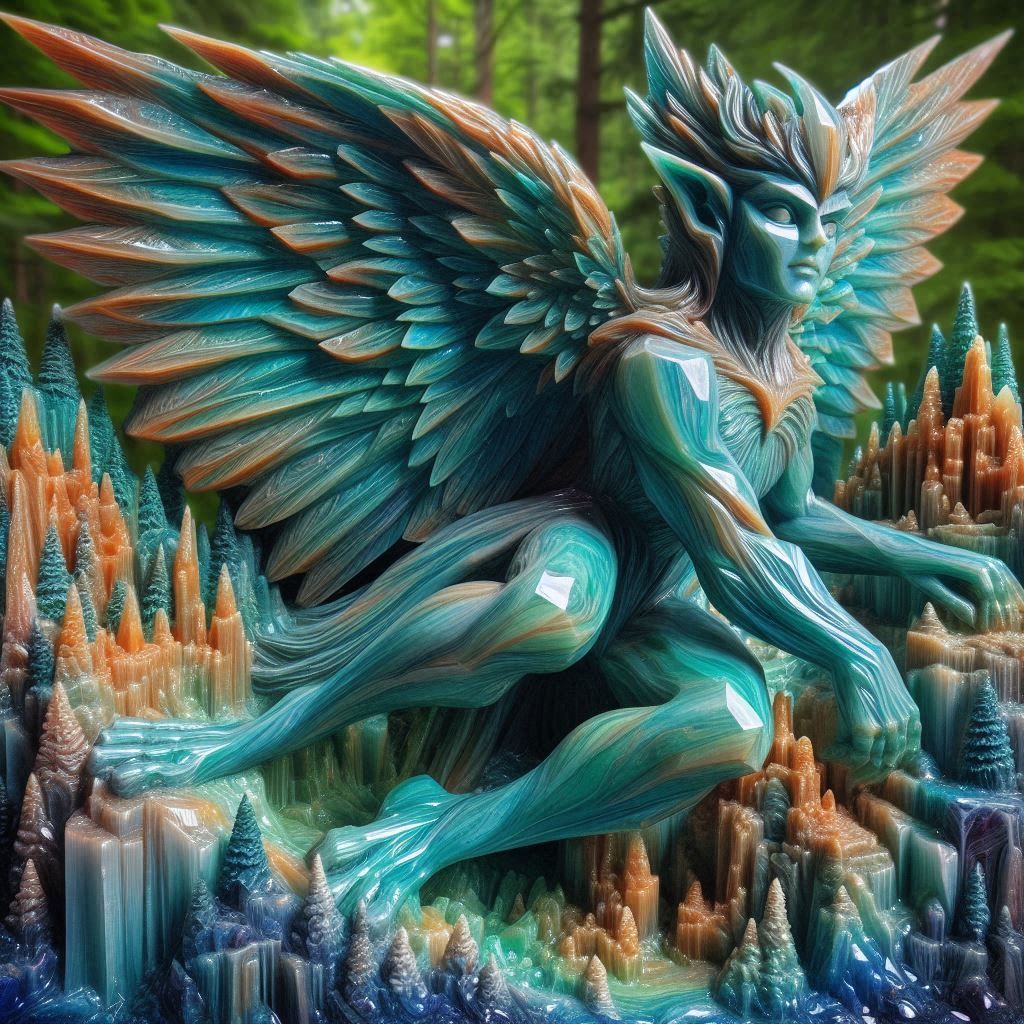 Serene Boom Boom Chrysocolla Inclusion