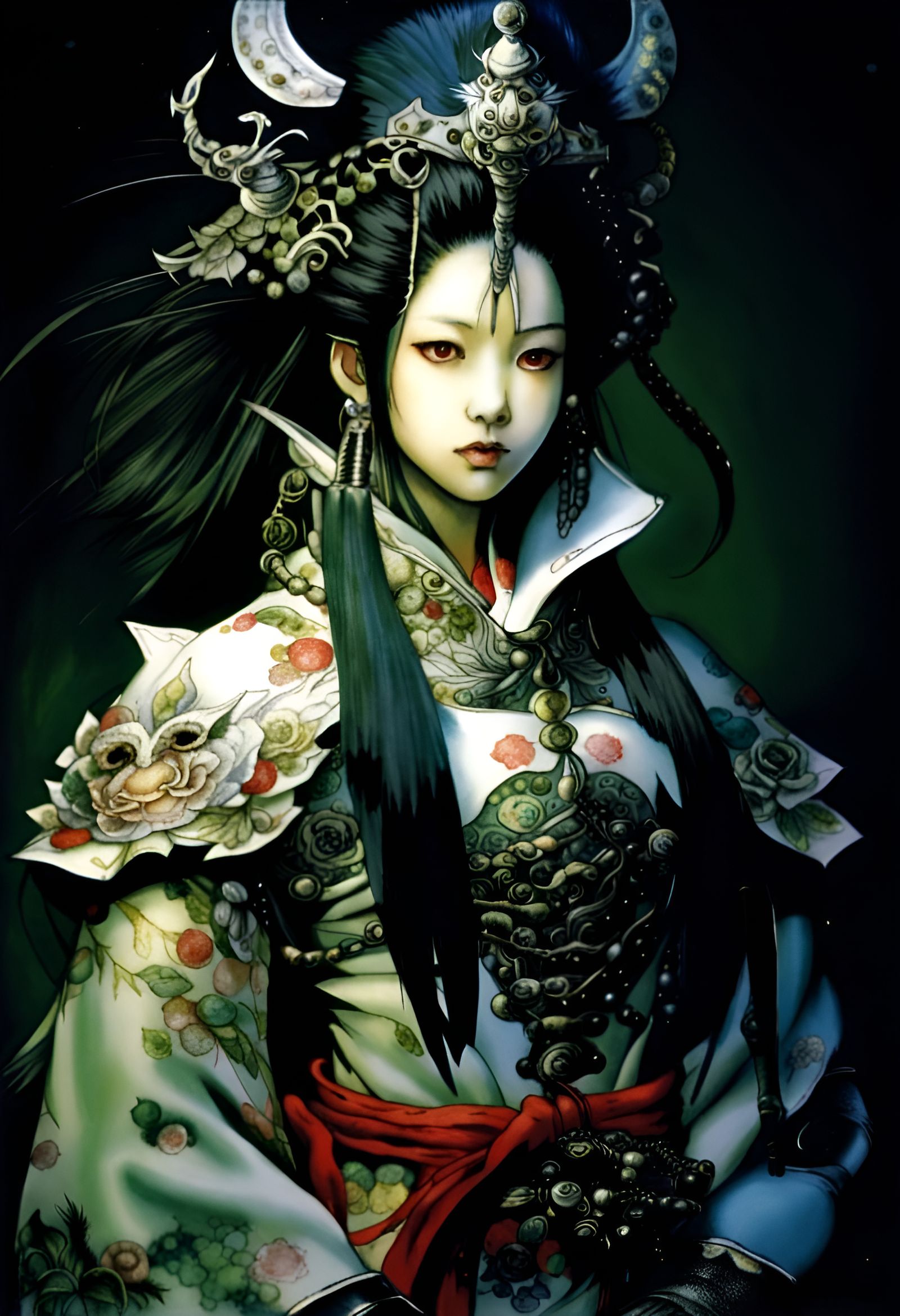 Onna-musha   by @Quiet Volcano