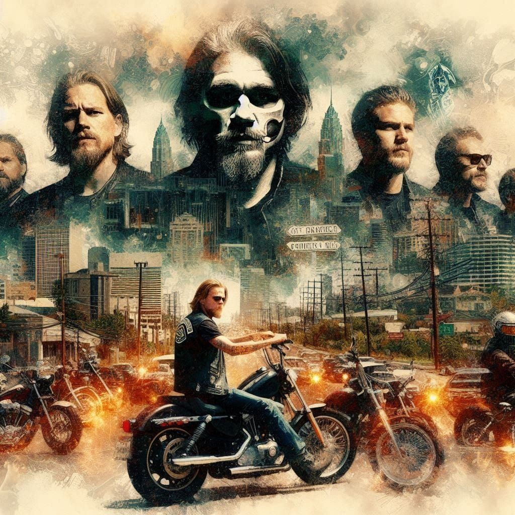 The different faces of Jax Teller