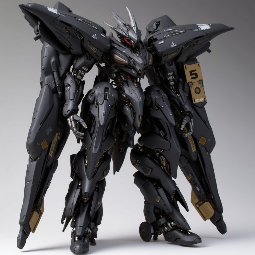 <lora:Brutalcore Mecha:1.0> Black mecha