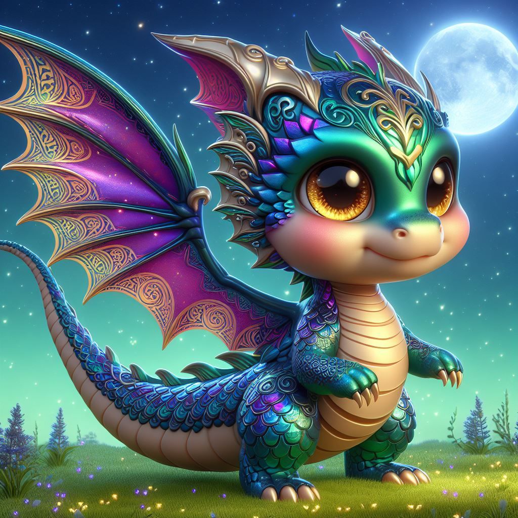 Chromie the Dragon - AI Generated Artwork - NightCafe Creator