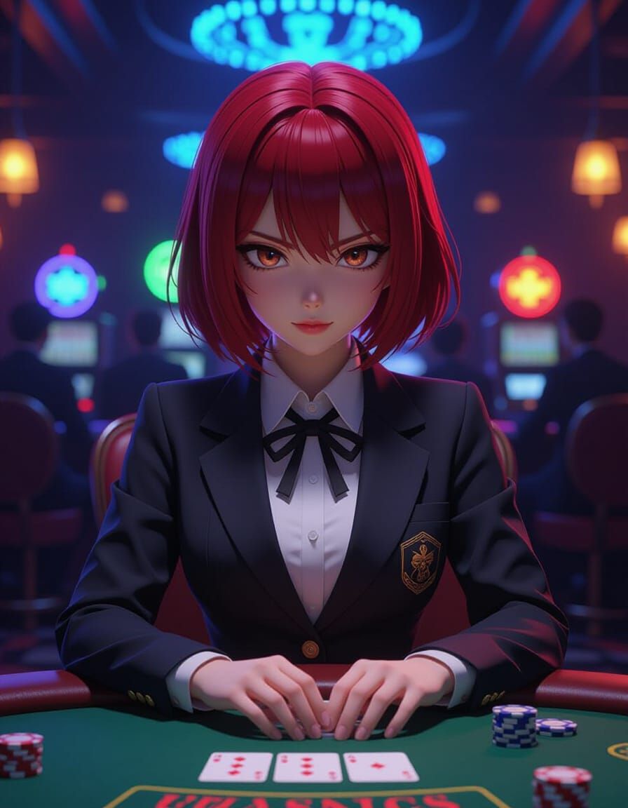 “Luck doesn’t follow her. It fears her.”