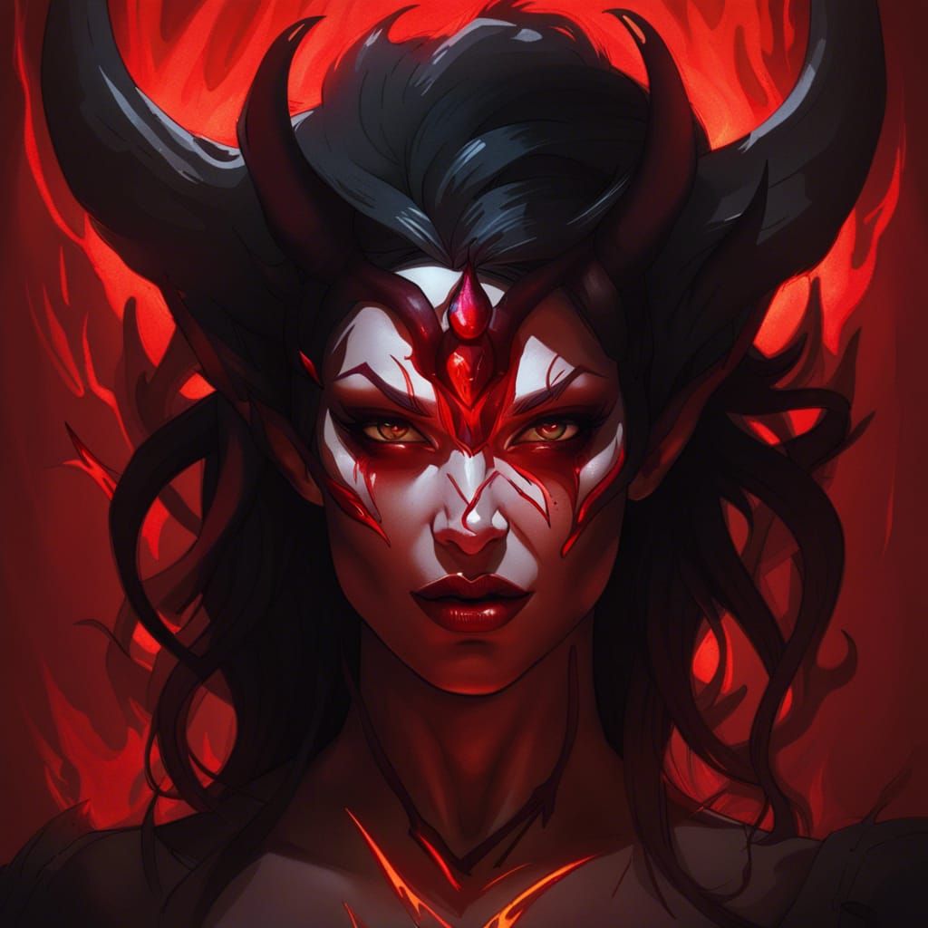 She-Devil - AI Generated Artwork - NightCafe Creator