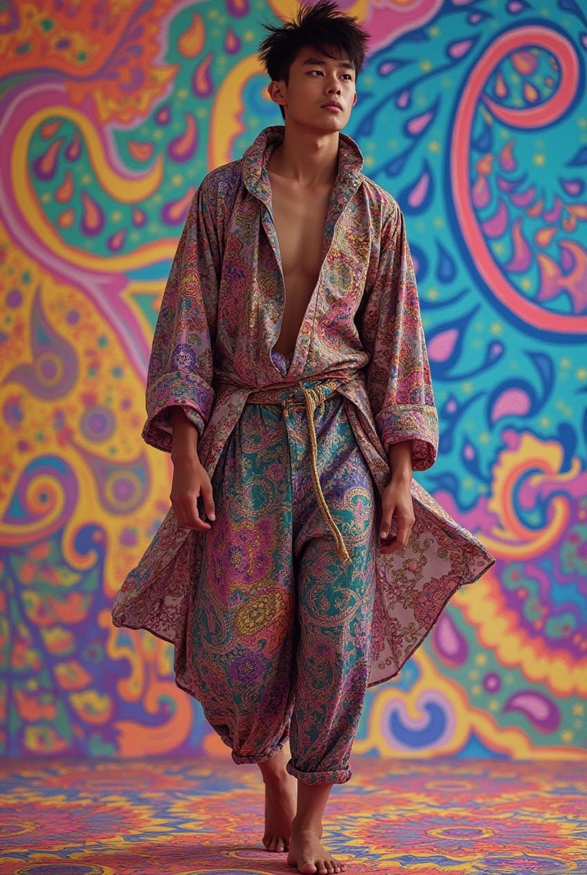 Psychedelic Paisley Fantasy