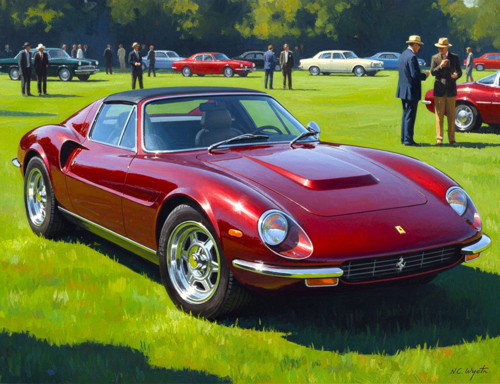 Ferrari Targa Top 1960s Concept