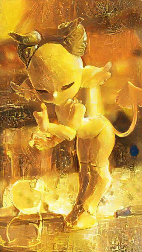 Little golden devil