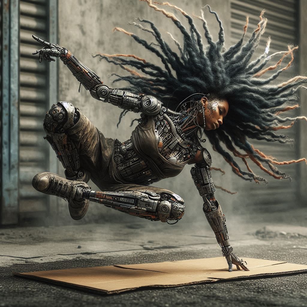 Cyborg Breakdancer