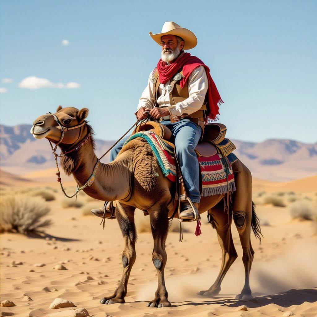 Futuristic Cityscape: Haredi Man in Cubist Style