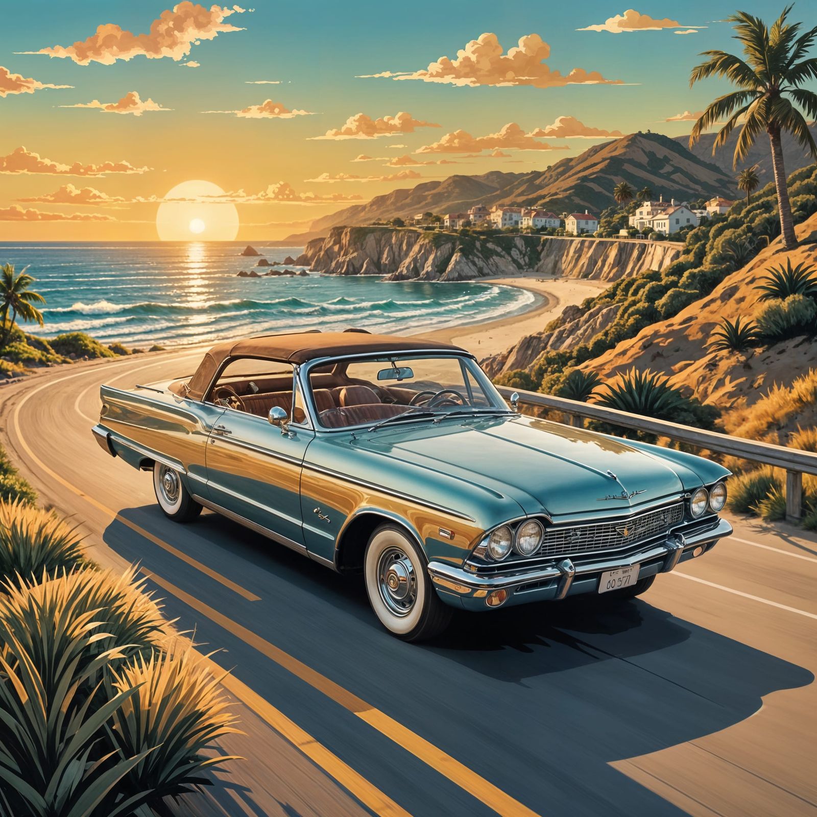 Sunset Highway  by @Ali