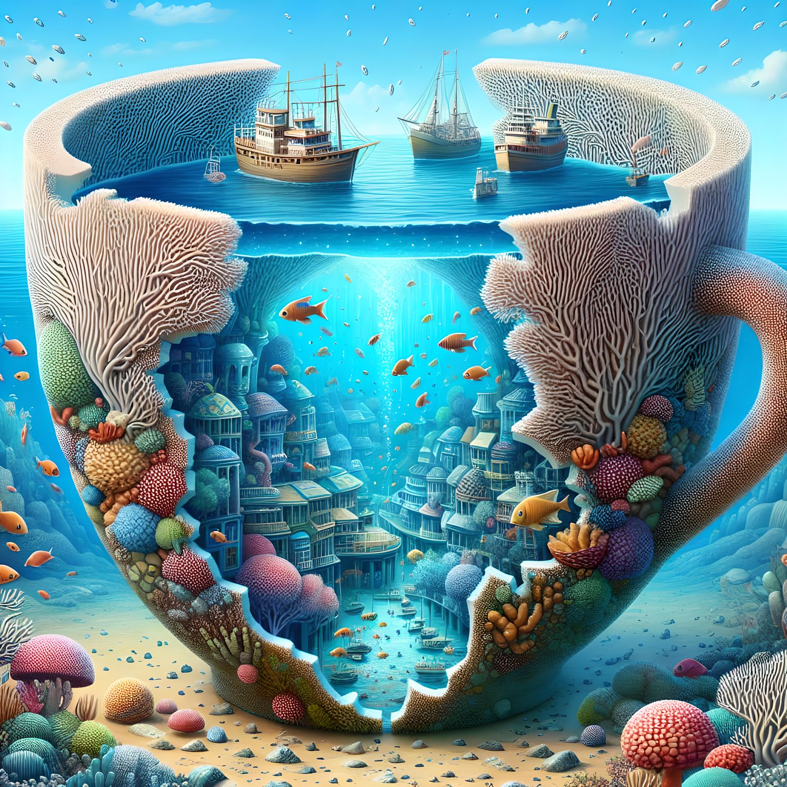 Coral Fantasy & Masterpiece Monday   by @shs_kenya