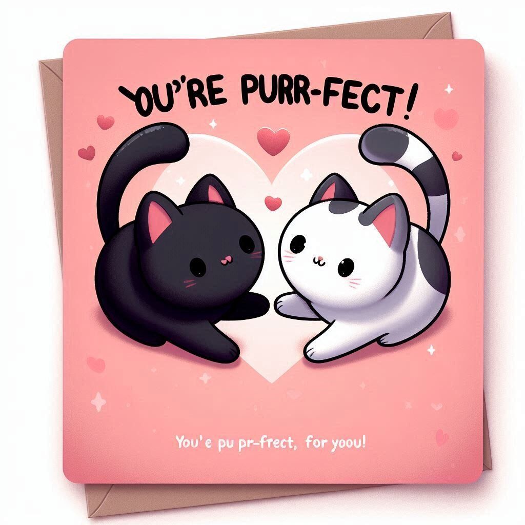 Cats in love 💖😺