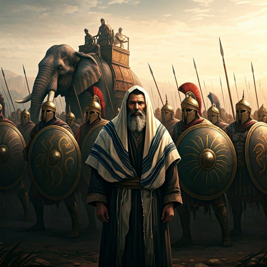 Ancient Hasmonean Warriors Stand Firm Against Greek Horde in...