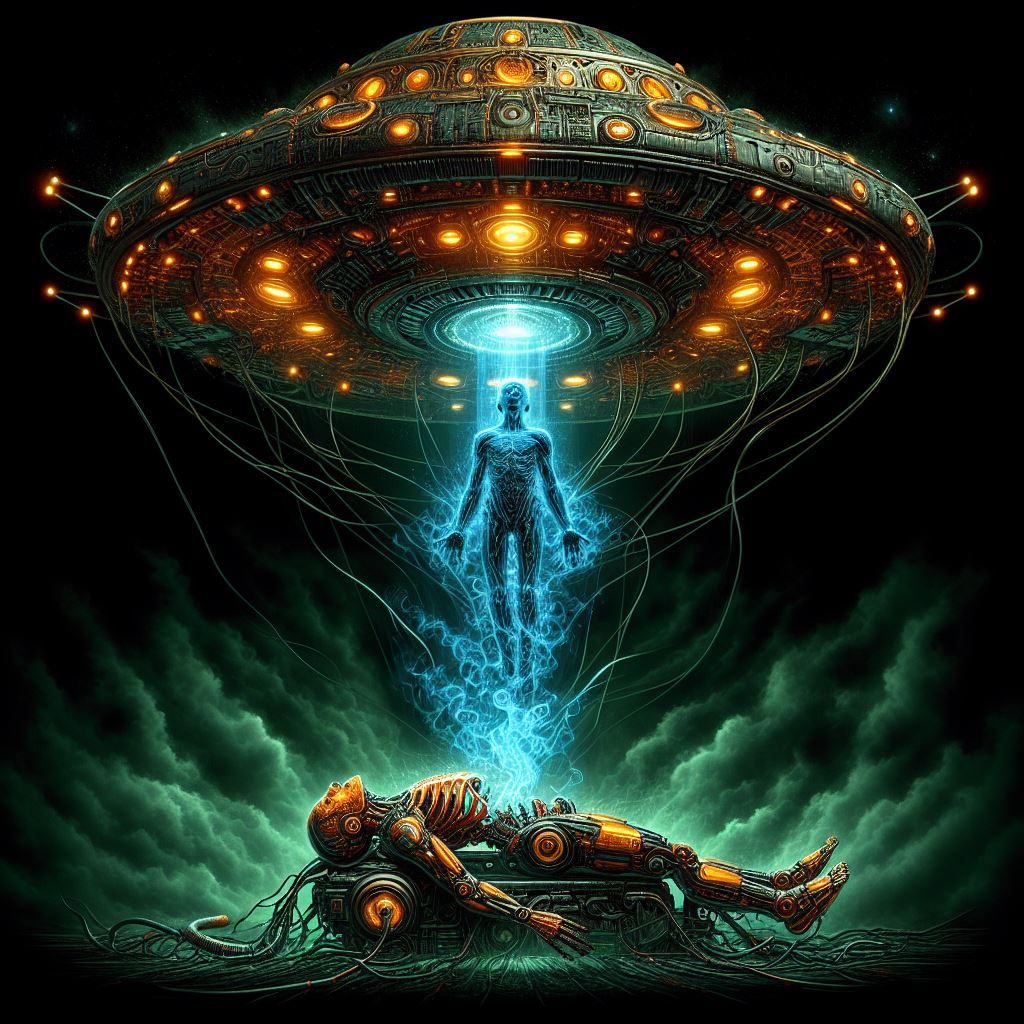 Alien abduction of an android’s soul (part 1 - The harvest)