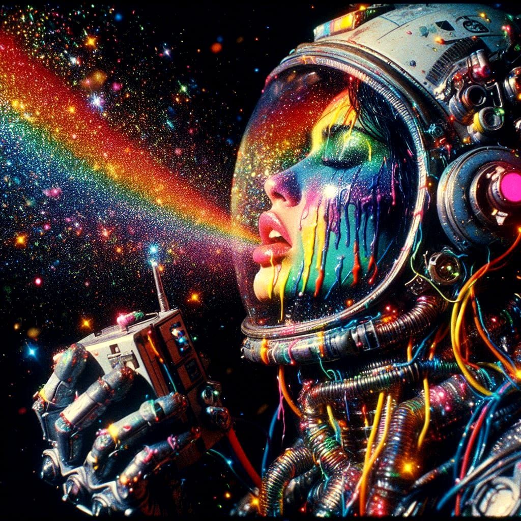 Vee Cosmica, Technicolor Transmission