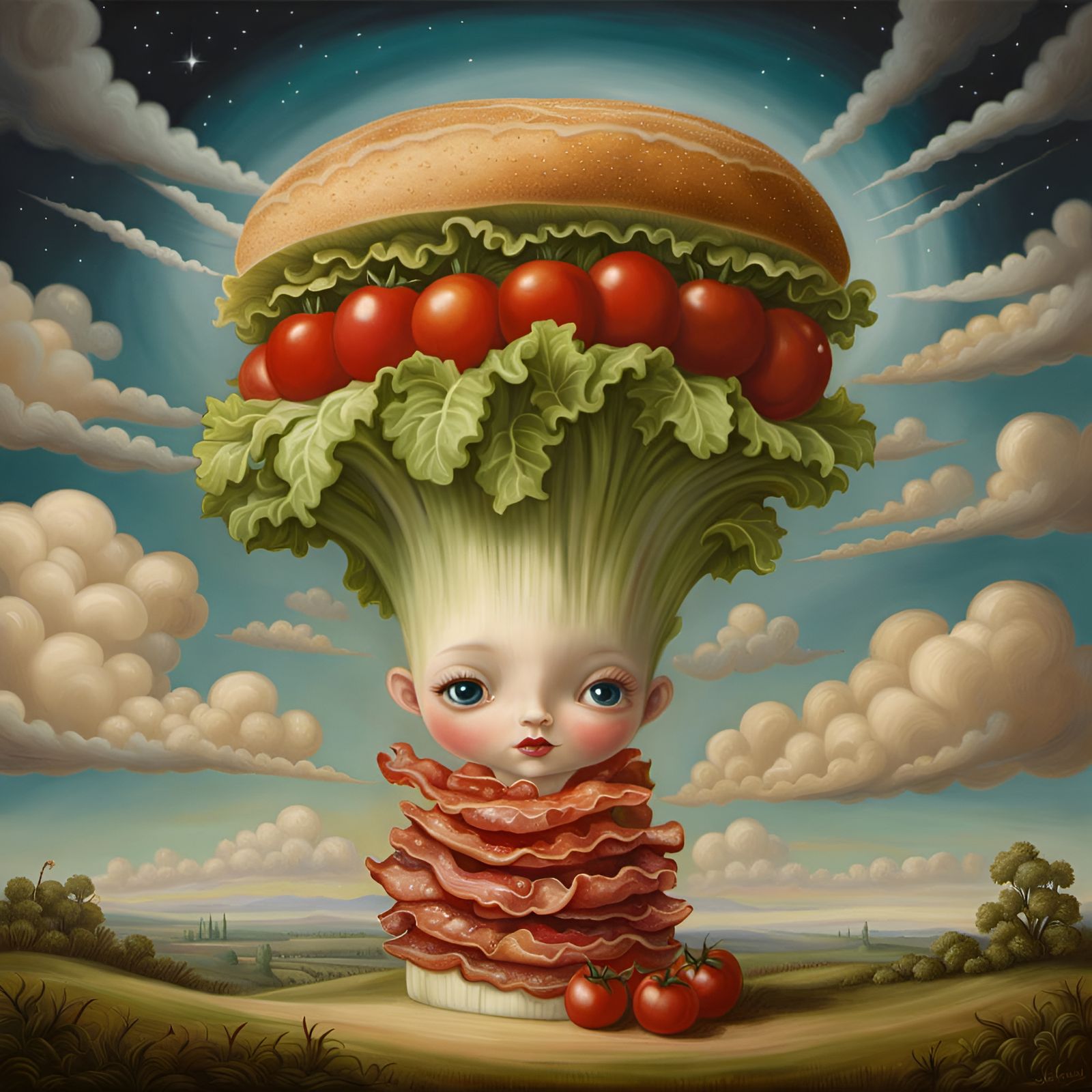 The BLT Has Eyes…  by @Amarie