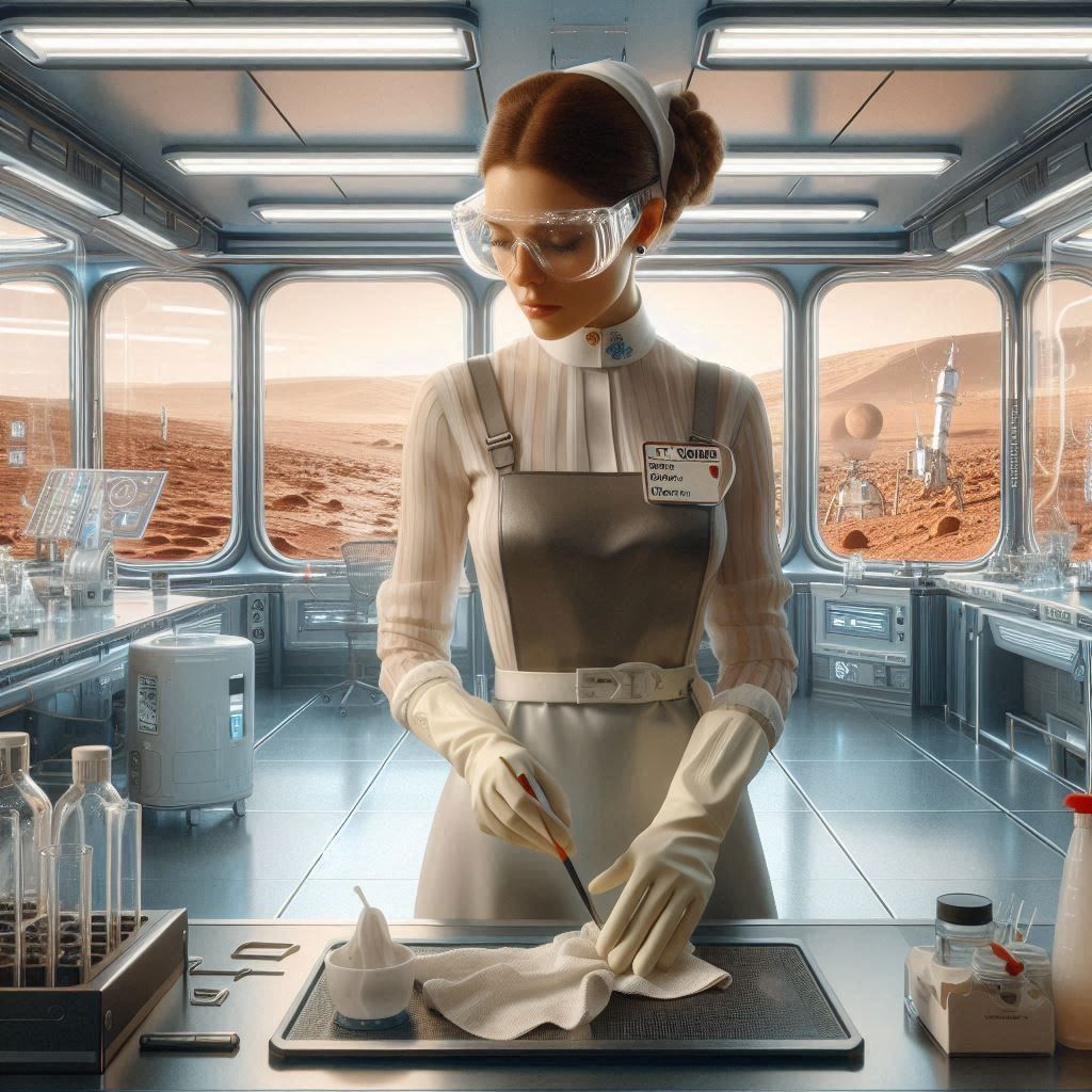 Mars outpost laboratory - 7