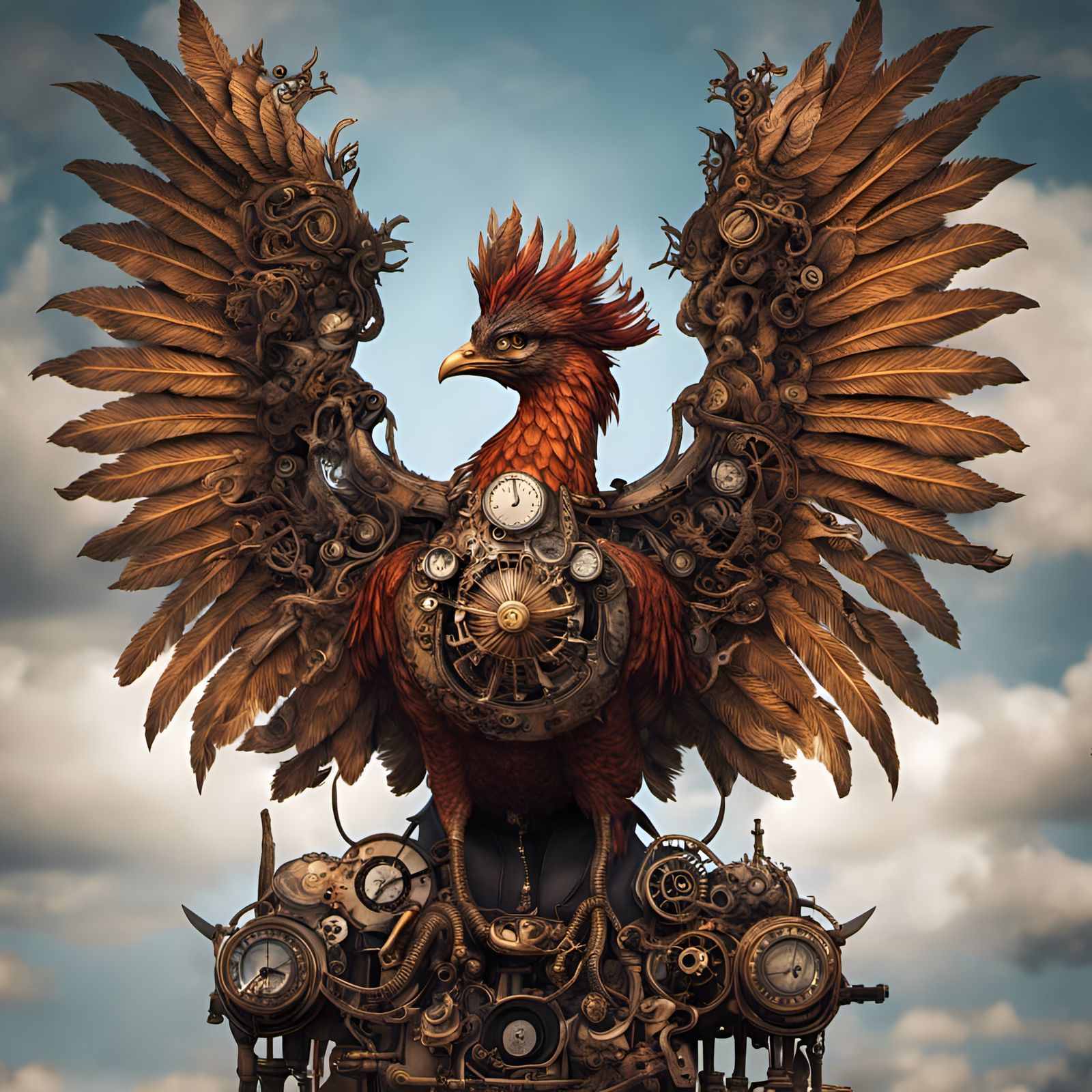 Steampunk Phoenix 