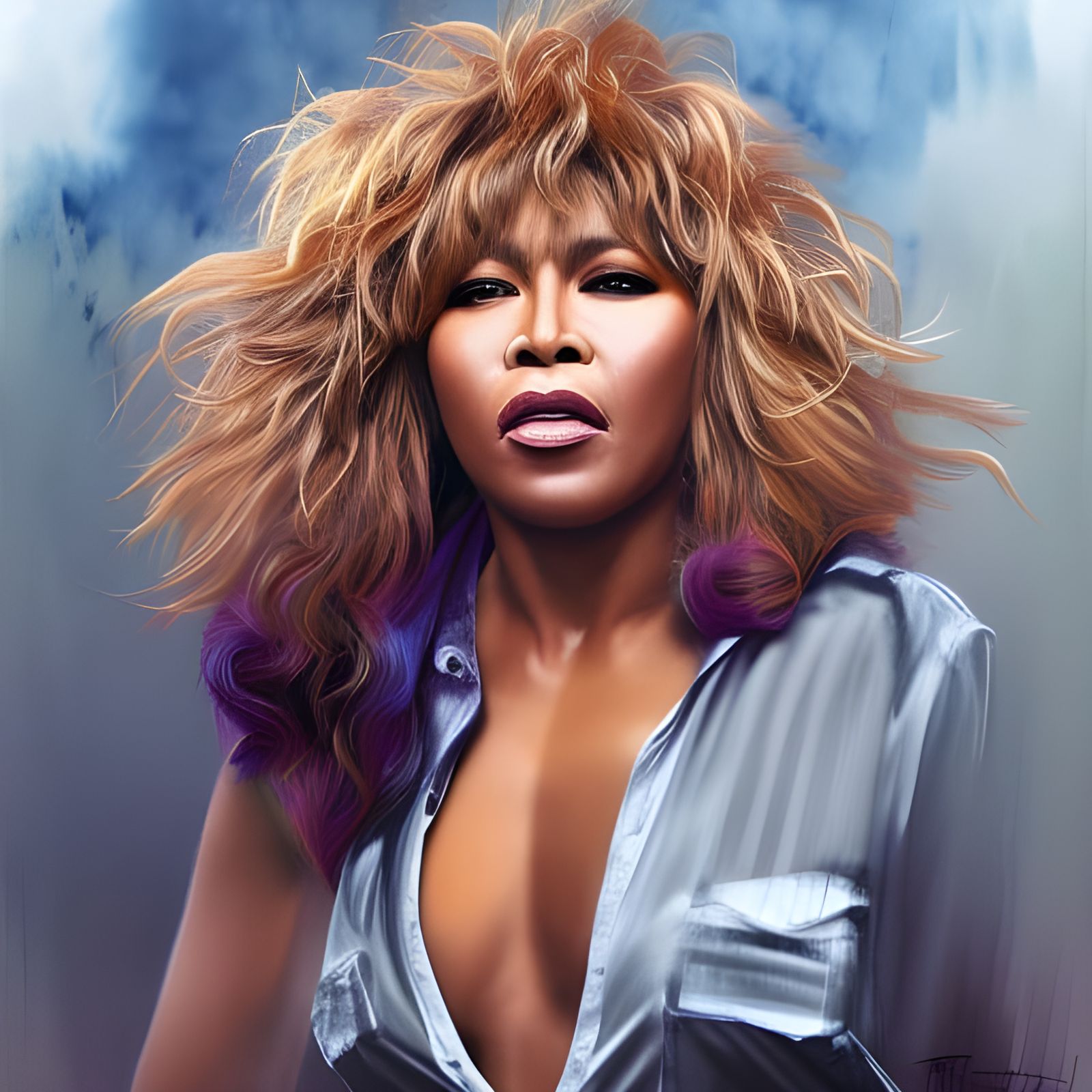 Tina Turner - AI Generated Artwork - NightCafe Creator