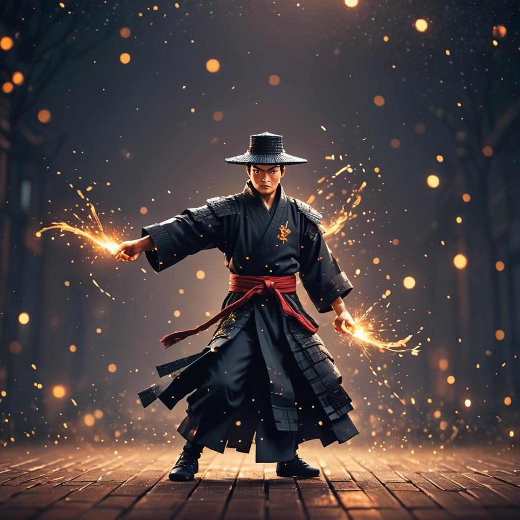 Karate Mage  by @Jynn