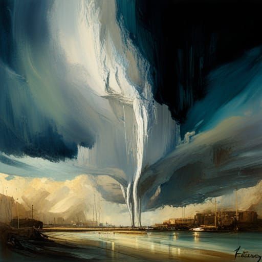 drizzle Tornado cold humid icicle cumulonimbus