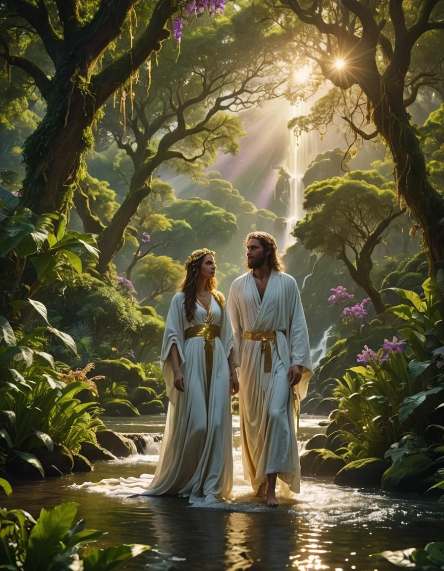 Jesus & the Church in the New Garden of Eden