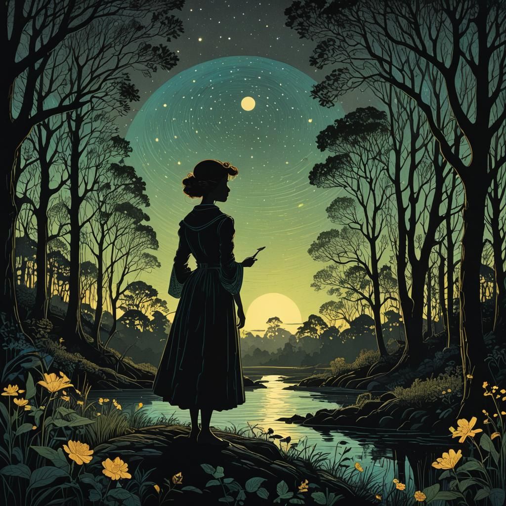 In the middle of the night lies the beginning of the new day...