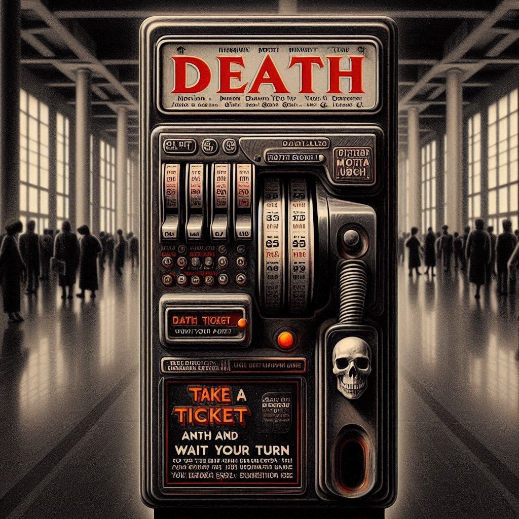 the only time you want to be at the back of the line