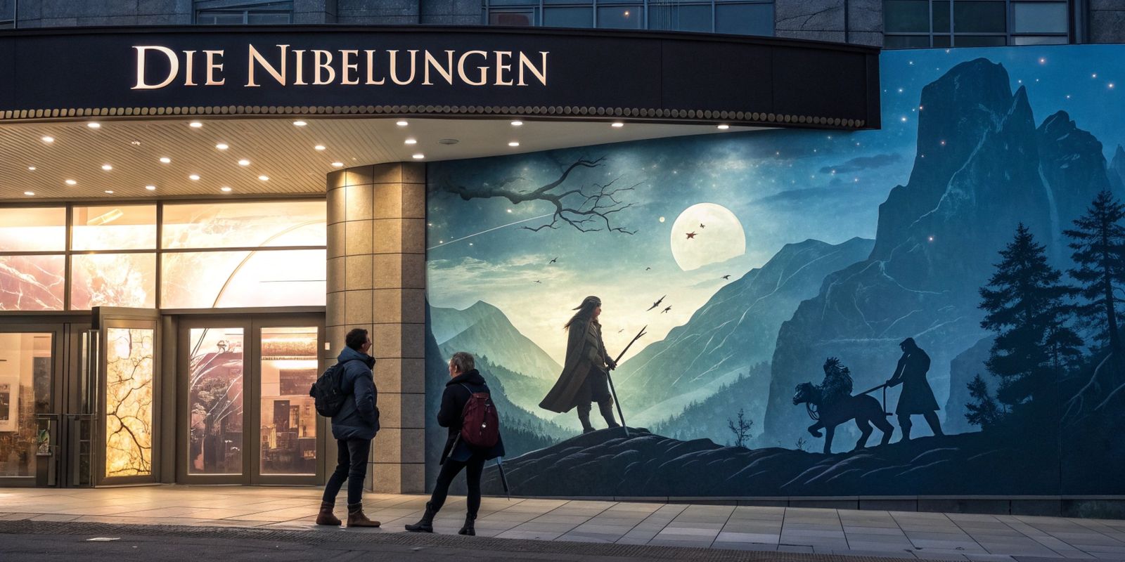 Movie poster "Die Nibelungen"