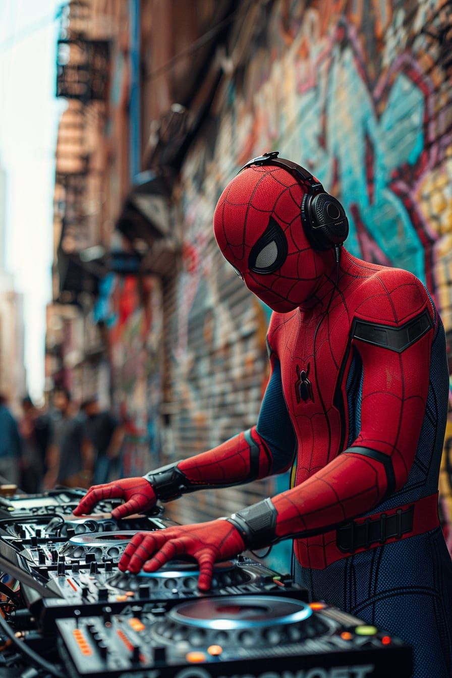 Spider Man - The DJ