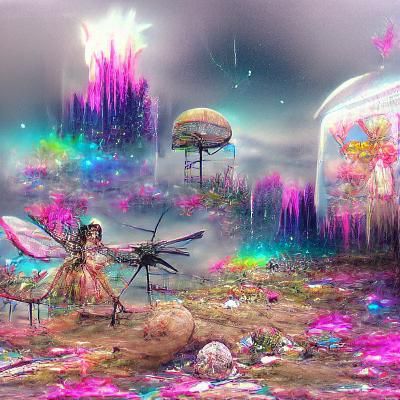 post apocalyptic fairy land