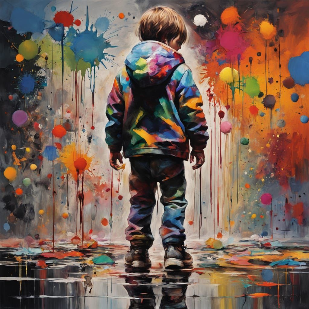 a diverse palette of childhood...  by @Barabashka